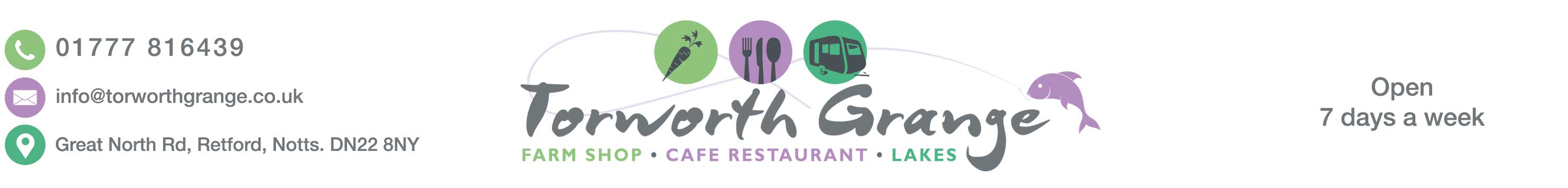 Torworth Grange cafe and restaurant serving afternoon tea, lunches and fresh vegetables in our farm shop plus fishing and camping near Retford, Nottinghamshire